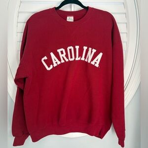 Vintage Y2K Carolina Gamecocks sofee sweatshirt embroidered size XL unisex